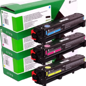 LEXMARK C3224 3326 CS CX331 431 BCMY TONER & STARTER